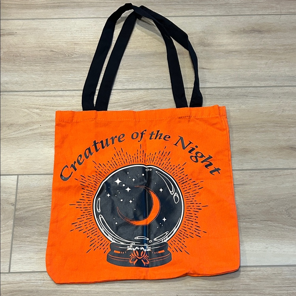 Creature of the night Halloween tote